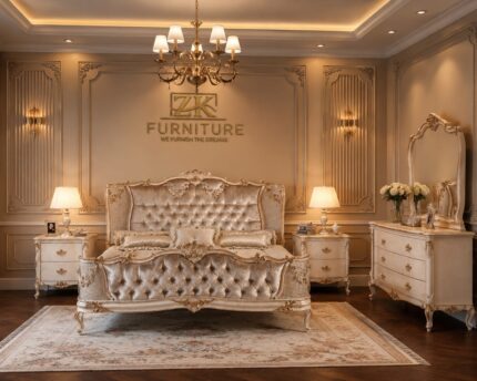 Ornate Gold Bedroom set